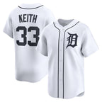 Detroit Tigers #33 Colt Keith White Home Limited Player Baseball Jersey