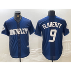 Detroit Tigers #9 Jack Flaherty 2024 Navy City Connect Cool Base Limited Stitched Baseball Jersey