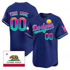 Dodgers 2024 Los Angeles City Style Vapor Premier Limited Custom Jersey ¨C Royal Baseball Jersey