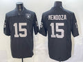Fernando Mendoza LV.Raiders #15 Black 2026 Draft Stitched Football Jerseys With Logo