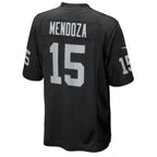Fernando Mendoza LV.Raiders #15 Black 2026 Draft Stitched Football Jersey