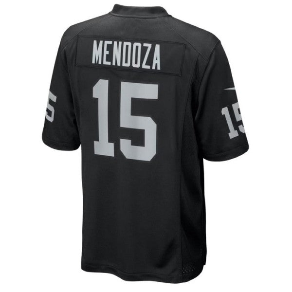 Fernando Mendoza LV.Raiders #15 Black 2026 Draft Stitched Football Jersey