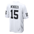 Fernando Mendoza LV.Raiders #15 White 2026 Draft Stitched Football Jersey