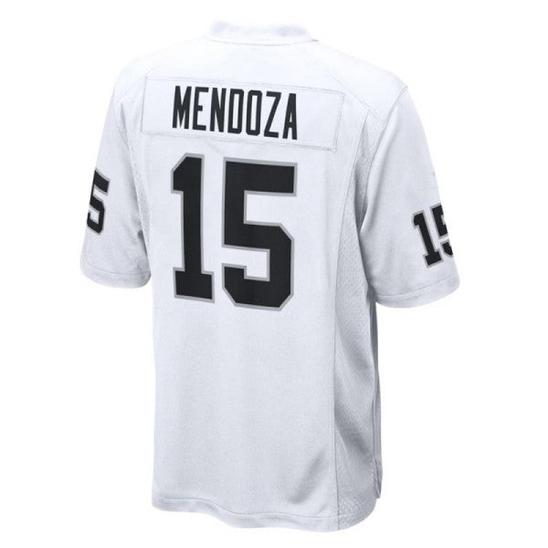 Fernando Mendoza LV.Raiders #15 White 2026 Draft Stitched Football Jersey