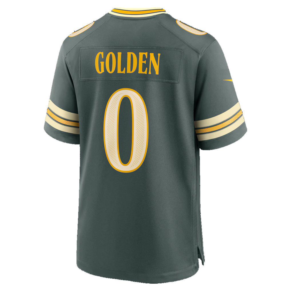 GB.Packers #0 Matthew Golden Green 2026 Rivalries Collection Game Football Stitched Jersey