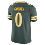 GB.Packers #0 Matthew Golden Green 2026 Rivalries Collection Limited Football Stitched Jersey