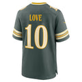 GB.Packers #10 Jordan Love Green 2026 Rivalries Collection Game Football Stitched Jersey
