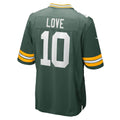 GB.Packers #10 Jordan Love Green Player Game Stitched Football American Jersey