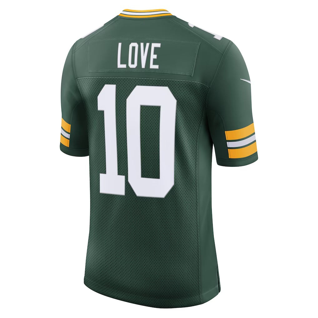 GB.Packers #10 Jordan Love Green Team Vapor Untouchable Limited Stitched Football American Jersey
