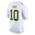 GB.Packers #10 Jordan Love White Fashion Game Stitched Football American Jersey
