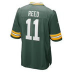 GB.Packers #11 Jayden Reed Green Game Stitched Football American Jersey