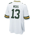 GB.Packers #13 Dontayvion Wicks Away Game Stitched Football American Jersey