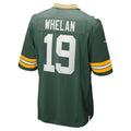 GB.Packers #19 Daniel Whelan Green Game Stitched Football American Jersey