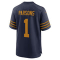 GB.Packers #1 Micah Parsons Navy The 1923 Classic Game Stitched Football American Jersey