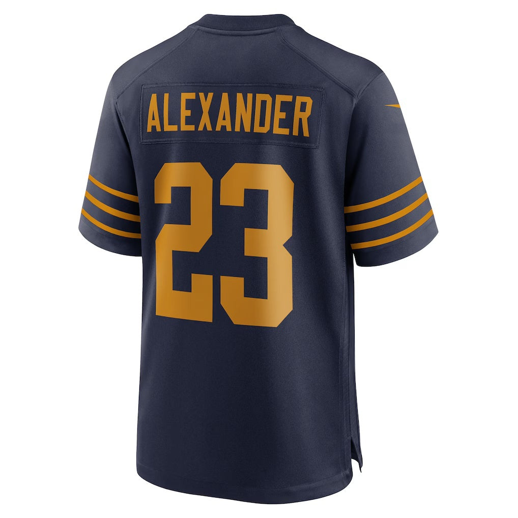 GB.Packers #23 Jaire Alexander Navy Alternate Game Stitched Football American Jersey