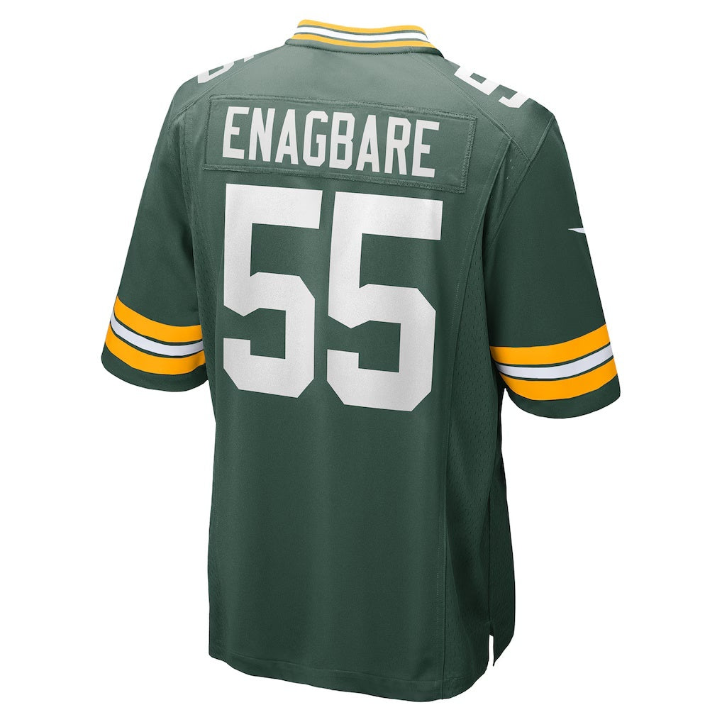 GB.Packers #55 Kingsley Enagbare Green Game Player Stitched Football American Jersey