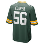 GB.Packers #56 Edgerrin Cooper Green Game Stitched Football American Jersey
