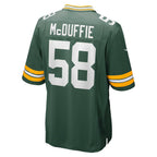 GB.Packers #58 Isaiah McDuffie Green Game Stitched Football American Jersey