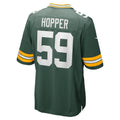 GB.Packers #59 Ty'Ron Hopper Green Game Stitched Football American Jersey