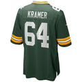GB.Packers #64 Jerry Kramer Green Game Retired Player Stitched Football American Jersey