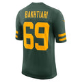 GB.Packers #69 David Bakhtiari 50s Classic Limited Stitched Football American Jersey