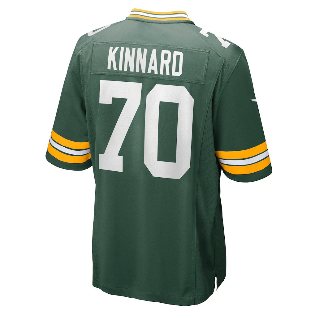 GB.Packers #70 Darian Kinnard Green Team Game Stitched Football American Jersey
