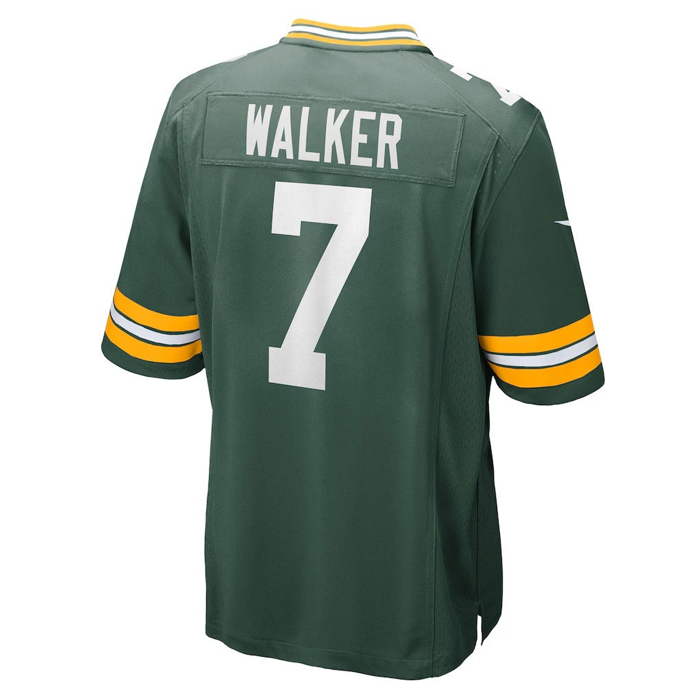 GB.Packers #7 Quay Walker Green Player Game Stitched Football American Jersey
