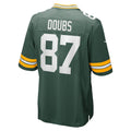 GB.Packers #87 Romeo Doubs Green Game Player Stitched Football American Jersey