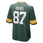 GB.Packers #87 Romeo Doubs Green Game Player Stitched Football American Jersey