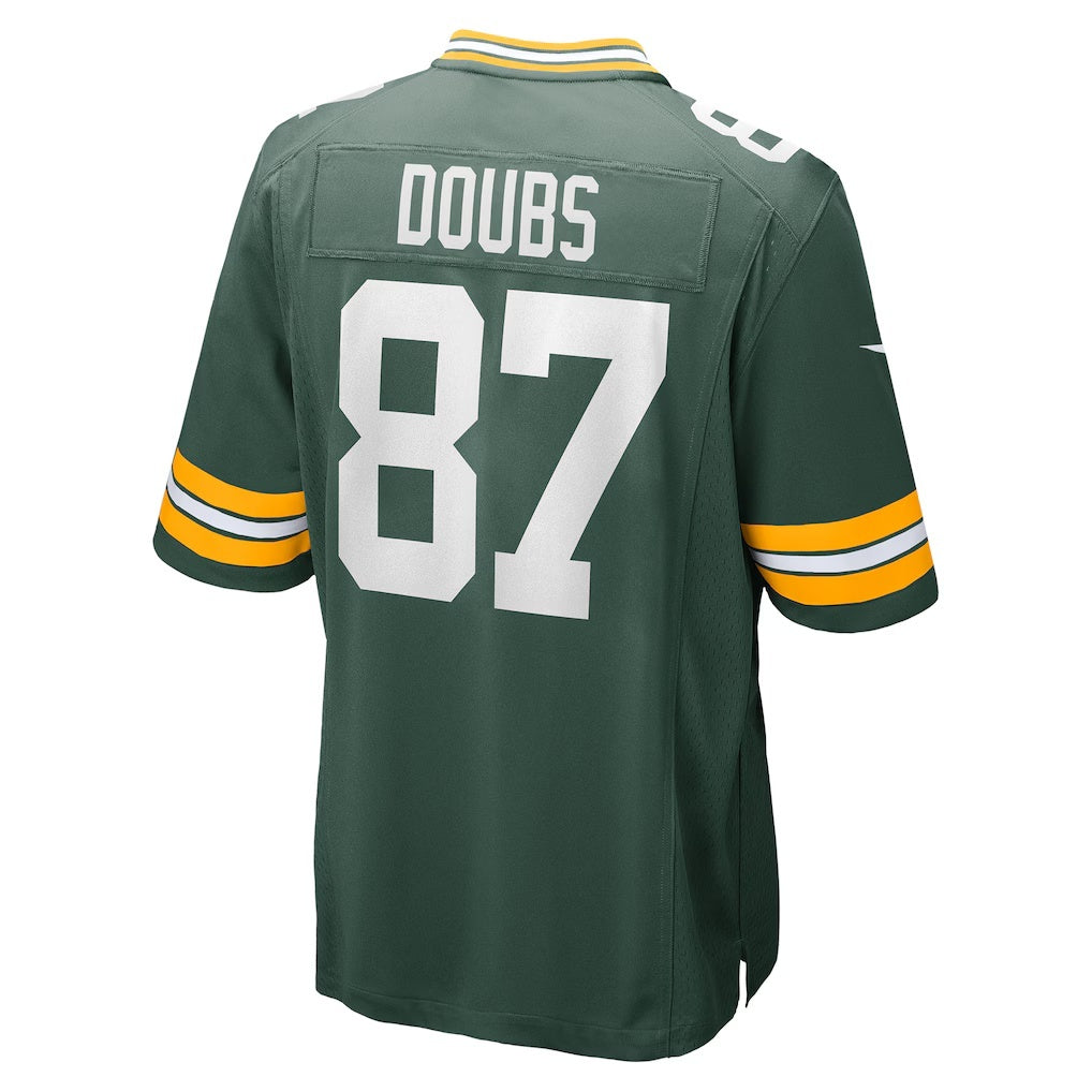 GB.Packers #87 Romeo Doubs Green Game Player Stitched Football American Jersey