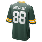 GB.Packers #88 Luke Musgrave Green Game Stitched Football American Jersey