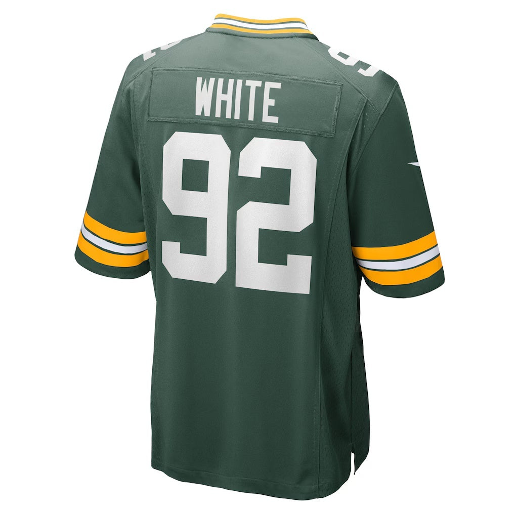 GB.Packers #92 Reggie White Green Retired Player Game Stitched Football American Jersey