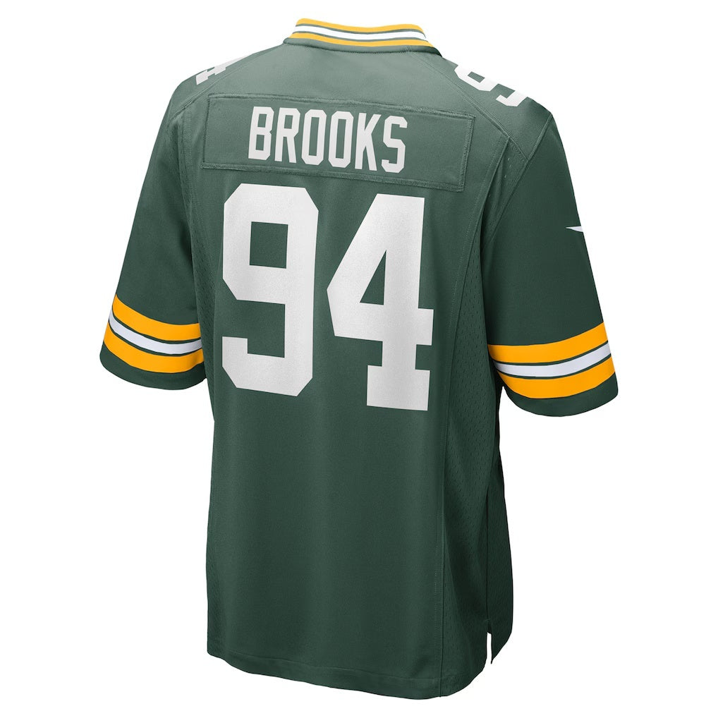 GB.Packers #94 Karl Brooks Green Game Stitched Football American Jersey