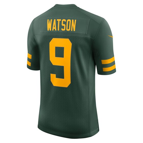 GB.Packers #9 Christian Watson 50s Classic Limited Stitched Football American Jersey