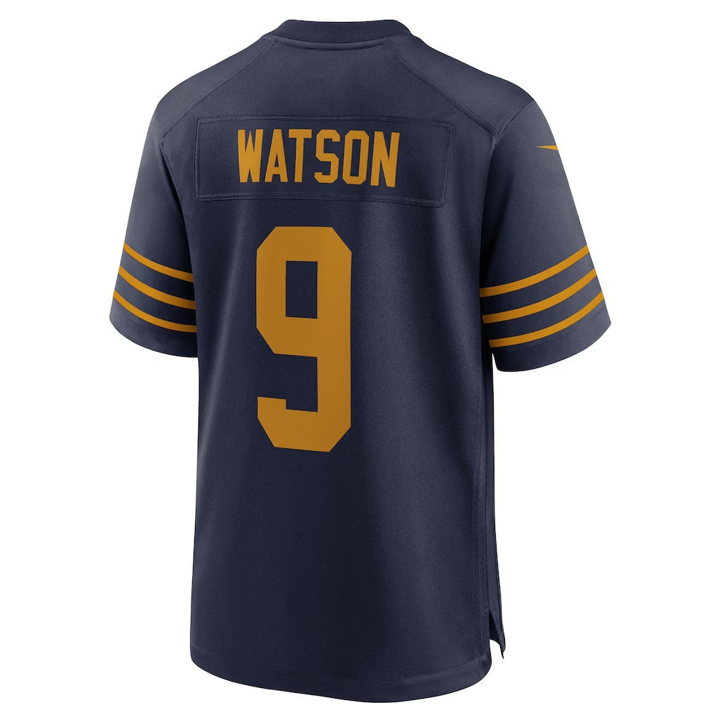 GB.Packers #9 Christian Watson Navy The 1923 Classic Game Stitched Football American Jersey