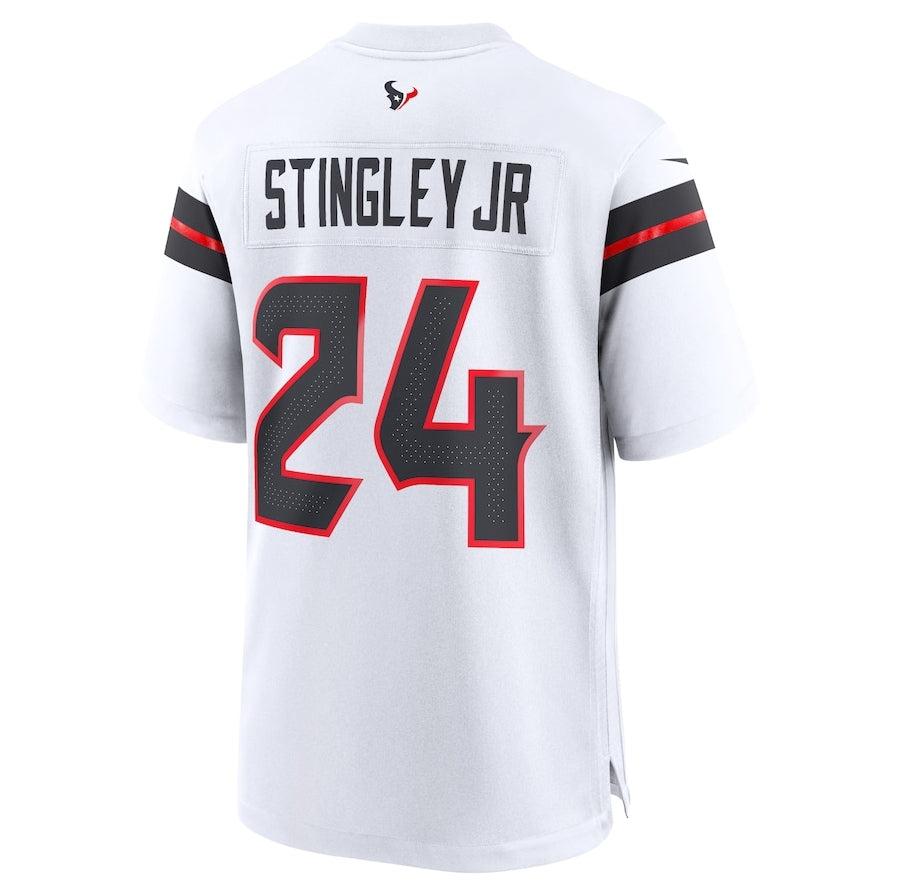 H.Texans #24 Derek Stingley Jr. Game Jersey - White
