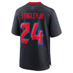 H.Texans #24 Derek Stingley Jr. Navy 2nd Alternate Game Jersey