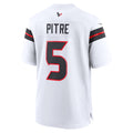 H.Texans #5 Jalen Pitre White Game Football Jersey Marou