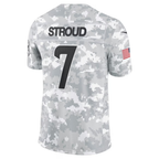 Houston Texans #7 C.J. Stroud Arctic Camo 2024 Salute to Service Football Stitched Jersey