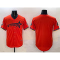 Houston Astros Blank Orange 2025 City Connect With Texas Patch Limited Stitched Baseball Jersey