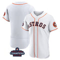 Houston Astros Blank White 2022 World Series Champions Flex Base Stitched Baseball Jersey