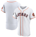 Houston Astros Blank White 2022 World Series Flex Base Stitched Baseball Jersey