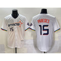 Houston Astros #15 Isaac Paredes White 2025 City Connect Limited Stitched Baseball Jersey