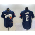 Houston Astros #2 Alex Bregman Navy Cactus Jack Vapor Premier Stitched Baseball Jersey