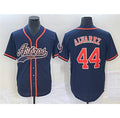Houston Astros #44 Yordan Alvarez Navy Cool Base Stitched Baseball Jersey