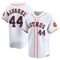 Houston Astros #44 Yordan Alvarez White Home Limited Player Baseball Jersey