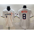Houston Astros #8 Christian Walker White 2025 City Connect Limited Stitched Baseball Jersey