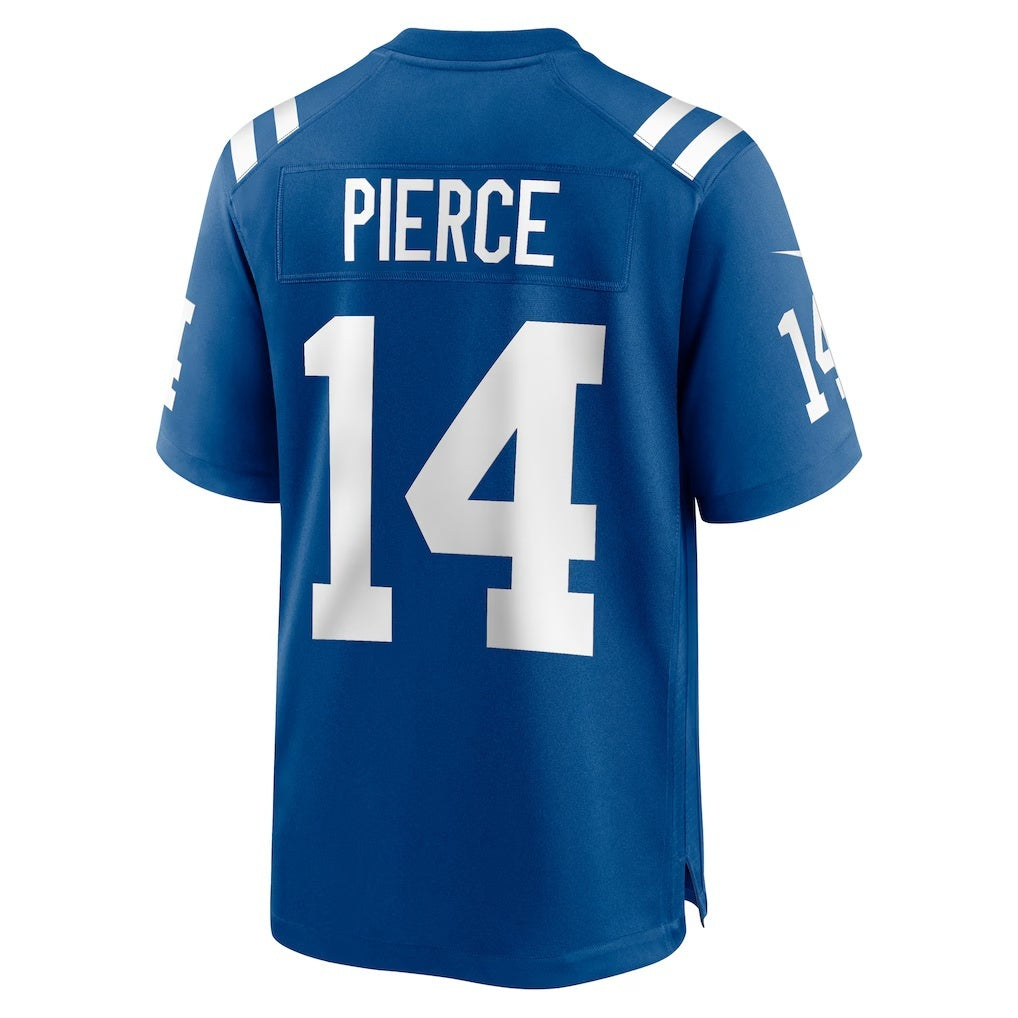 IN.Colts #14 Alec Pierce Royal Player Game Football Stitched Jersey