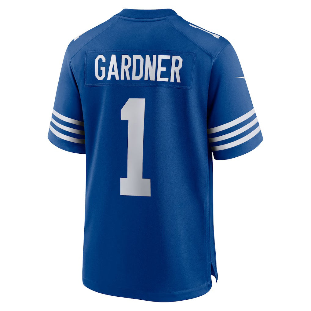 IN.Colts #1 Ahmad Sauce Gardner Royal Alternate Game Football Jersey Marou