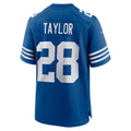 IN.Colts #28 Jonathan Taylor Royal Alternate Game Football Stitched Jersey